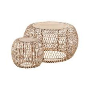 Mesas de centro y de café rectangulares de ratán de la mejor calidad, inspiradas en el arte rústico vintage, de diseño único, al precio más bajo. - Product Image 4