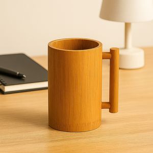 Juego de Café 100% Natural de Bambú |   Diseño Bohemio Ecológico y Duradero |   Grabado de Logotipo Personalizado |   OEM ODM Venta al por Mayor - Product Image 2