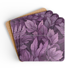 Premium Cork Coaster Table Decoration Hotel Home Bulk Supply Indian Exporter Walnut Wooden <b>Placemats</b> Handicraft Eco Friendly - Product Image 4