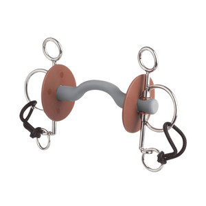 Mors de cheval en acier inoxydable avec joint coulissant à rouleaux en cuivre, mors de bridon équestre couleur argent, équipement équestre 2026 à vendre - Product Image 6