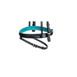 Brida de doma de cuero personalizada portátil con banda de cejas de cristal Diseño y logotipo personalizados para montar a caballo - Product Image 3