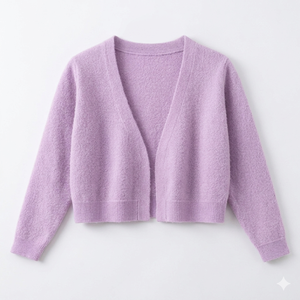 Cardigan doux pour femme, idéal pour un style décontracté et contemporain, parfait pour une tenue confortable. - Product Image 1