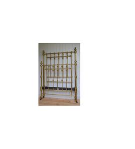 Cadre de lit en laiton majestueux avec finition classique, ajoutant un attrait royal au mobilier de chambre et une robustesse durable. - Product Image 3