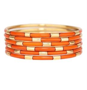 <b>Resin</b> Brass Handcrafted Ethnic Party Women's Trendy Imitation Pearl Bangles Supplier India Wholesale - Product Image 2