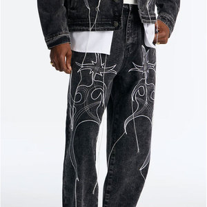 Servicio OEM, Pantalones Vaqueros de Hombre a la Moda, Corte Holgado, Nuevo Estilo, Impermeables, Transpirables, para Uso en Exteriores, en Venta - Product Image 1