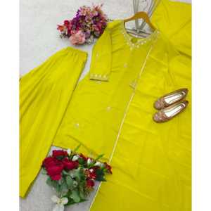 Designer <b>Party</b> Wear Top Bottom Dupatta Set-for <b>Prom</b> Dresses - Product Image 5