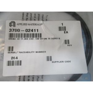 AMAT 3700-02411 Oring ID 11.484 CSD .139 - 75 Duro - Equipo y Piezas de Semiconductores de Confianza de Marca Global - Product Image 1