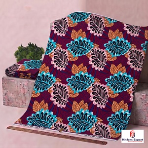 Wholesale Luxury African Ankara Wax Print Cotton Fabric Custom Textile OEM ODM Manufacturing Factory Export Supplier - Product Image 3