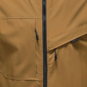 Unisex Spring Autumn Waterproof Thin Soft Shell Windbreaker Jacket Customizable Top Selling Fashion Casual Wear - Product Image 5