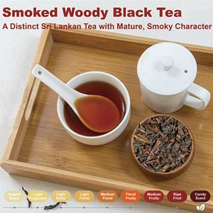 Té Negro Ahumado 3KG con Aroma Amaderado y Sabor Intenso, Té de Hojas Sueltas para Tiendas de Té de Burbujas, Suministro B2B a Granel, Calidad Estable - Product Image 2