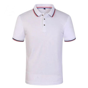 Polo de mode pour homme, en soie glacée, à col, à manches courtes, style sport décontracté, tendance, brodé, pour le golf - Product Image 2