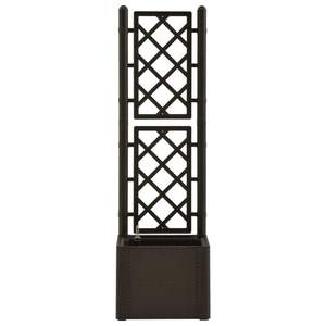 Jardinera Elevada Grande de Plástico Mocha, Jardinera para Exhibición de Macetas - Product Image 3