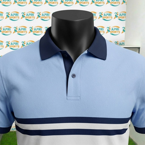 Polo homme sur mesure, coupe classique, respirant, séchage rapide, tailles personnalisées, pour usage décontracté et extérieur - Vente flash - Product Image 5