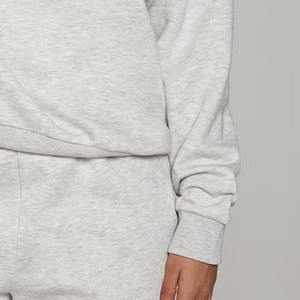 Hoodie Oversize Vintage de Haute Qualité pour Femme, Manches Longues, Épaules Tombantes, Vente en Gros, Personnalisable, Style Streetwear, Hoodie d'Hiver pour Femme - Product Image 6