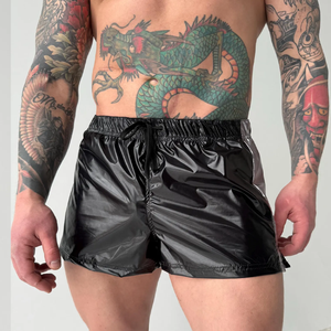 Pantalones Cortos Deportivos para Hombre, 100% Poliéster, Transpirables, de Secado Rápido, Personalizados, de Alta Calidad, Estilo Casual, Color Sólido - Product Image 3