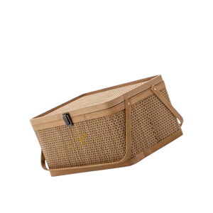Boîte de rangement en bambou faite à la main avec couvercle pour l'organisation de la maison - Product Image 1