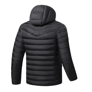 Chaqueta de invierno para hombre con capucha, te mantiene abrigado en climas fríos, fácil de usar para el día a día, costuras duraderas - Product Image 5