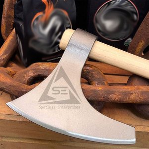 Premium Grade Hot Sale Sustainable Adult Flat Backed Bearded Axe Carbon/Stainless Steel Blade <b>Wood</b> <b>Cutting</b> <b>Tool</b> Customizable - Product Image 6