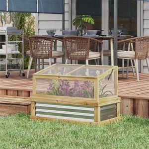 Serra per aiuole da giardino per la coltivazione e la protezione delle piante - Product Image 1