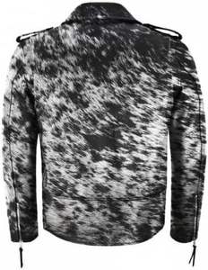 Wholesale Cowhider <b>Leather</b> <b>Jacket</b> Customized <b>Leather</b> <b>Jacket</b> <b>Long</b> Sleeves <b>Leather</b> <b>Jacket</b> Solid Color <b>Leather</b> <b>Jacket</b> - Product Image 4