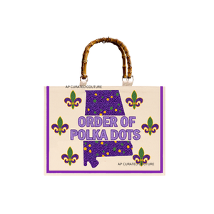 Handmade Custom Seed Beaded Mardi Gras Embroidered <b>Canvas</b> <b>Tote</b> <b>Bag</b> Bohemian Style Festival Carnival Party <b>Bag</b> beaded custom <b>bags</b> - Product Image 5