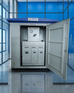 สถานีไฟฟ้าขนาดกะทัดรัดแบบระบายความร้อนด้วยน้ำมัน 315kVA 20kV 400V ขดลวดทองแดง ONAN ONAF แบบกล่อง CSS พร้อมอุปกรณ์ HT LT ยี่ห้อดัง - Product Image 1