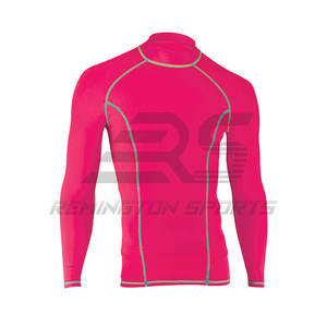 Camiseta de Compresión para Hombre, Manga Larga, Secado Rápido, Transpirable, Protección UV, Ajustada, para Entrenamiento, Gimnasio, Deportes - Product Image 2