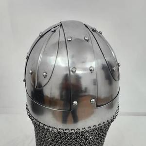 Casco Vikingo Hecho a Mano por PAK ENTERPRISES, Acero con Alto Contenido de Carbono, Casco Medieval de Guerrero Usable, Diseño Simple, Personalizable, OEM, ODM - Product Image 5