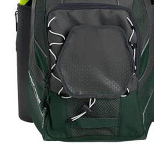 Polyester Baseball Backpack With 2 Bat Holders Large Capacity Sport Gear Bag With <b>Shoe</b> Compartment And Fence <b>Hook</b> - Product Image 5