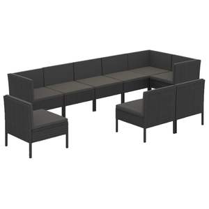 Set Lounge da Giardino Nero - Product Image 2