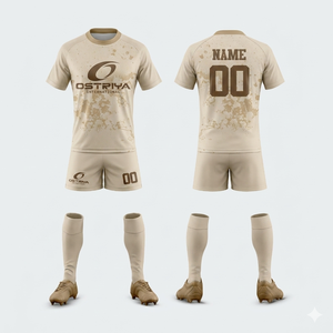Uniforme de Rugby Unisex al Por Mayor, Pantalón Corto 100% Poliéster, Ropa Deportiva Personalizada con Impresión por Transferencia de Calor en la Parte Delantera, Transpirable - Product Image 2