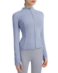 Ropa deportiva fácil de poner y quitar, ajustable, de manga larga para mujer, para yoga, fitness y entrenamiento. - Product Image 4