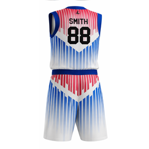 Uniforme de Baloncesto Personalizado OEM, Conjunto de Camiseta y Pantalones Cortos de Baloncesto de Secado Rápido para Equipos - Product Image 6