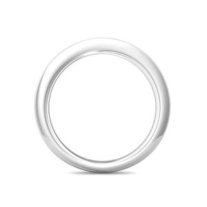 10K White <b>Gold</b> IGI Certified Lab Grown Channel <b>Set</b> Diamond Wedding Band 0.30 CTW Minimalist Rhodium Plated Stackable Gift <b>Ring</b> - Product Image 2