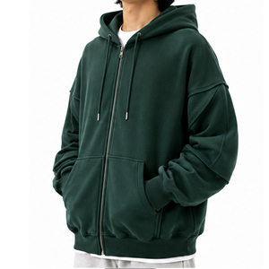 เสื้อฮู้ดดี้สตรีทแวร์โอเวอร์ไซส์ OEM ODM แบบยูนิเซ็กซ์ ผ้าคอตตอนฟลีซหนานุ่มสั่งทำได้ รับผลิตเสื้อผ้าแบรนด์ส่วนตัว ขายส่งจากโรงงาน - Product Image 5