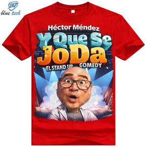 Camiseta de Moda 2026 con Diseño de Stand-Up Comedy, Impresión Personalizada, 100% Algodón Ecológico, Manga Corta para Hombre, Secado Rápido - Product Image 4
