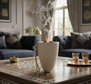 เตาเผาบัคฮูร์ตกแต่งภายในรูปทรงมนุษย์ ดีไซน์ศิลปะ พร้อมน้ำหอมอูดสำหรับอโรมาเธอราพีที่บ้าน ขายส่งรุ่นล่าสุด - Product Image 6