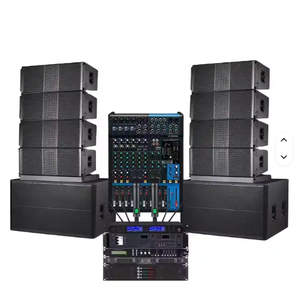Système de sonorisation professionnel Line Array avec deux caissons de basses de 18 pouces, neuf - Product Image 1