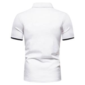 YUKARI ENTERPRISES 2023 – Nouveau Polo d'été pour homme en jersey décontracté avec logo brodé, manches courtes, col à revers, grandes tailles - Product Image 2