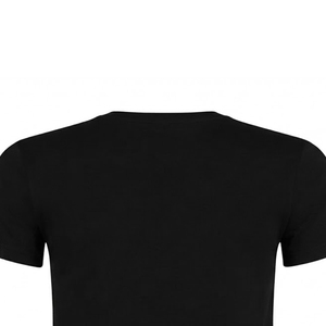 Camisetas de hombre 100% algodón con logo personalizado, camisetas de hombre transpirables de color sólido a la moda, disponibles a un precio razonable. - Product Image 4