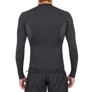Rashguard à manches longues de couleur personnalisée pour hommes, en polyester, pour l'entraînement au MMA et au Jiu-Jitsu, design personnalisé, rashguard de sport - Product Image 4