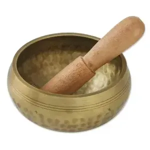 Última Novedad: Juego de Cuencos Tibetanos de Latón Hechos a Mano para Meditación y Sanación Budista, de Alta Calidad y a Bajo Precio - Product Image 4