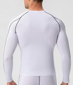 Men's Compression Long Sleeve Performance Shirt Premium Quick Dry Compression Base <b>Layer</b> <b>Top</b> Men's Athletic Compression Training - Product Image 3