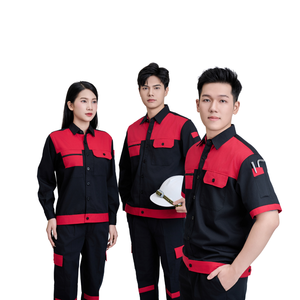 Vêtements de travail à manches longues, prix usine, pour électriciens, avec logo, ensembles pour soudeurs de chantier, uniformes OEM/ODM - Product Image 1