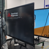 Pizarra Interactiva Inteligente IKAR JX-E5A de 86 Pulgadas 4K IFPD con Android 12/13, Pantalla Táctil de 40 Puntos, Cámara con Seguimiento de Personas por IA, Garantía de 1 Año