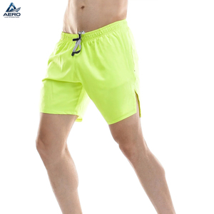 Pantalones Cortos Deportivos para Hombre, Color Verde, Duraderos, Anti-Sudor, Ligeros, Cómodos para Entrenamiento, Precio al por Mayor - Product Image 3