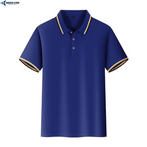 High Quality Cotton Jersey Solid for Shirt Mens Custom Embroidered Logo Anti-Wrinkle Breathable Summer Manufacturer - Product Image 5
