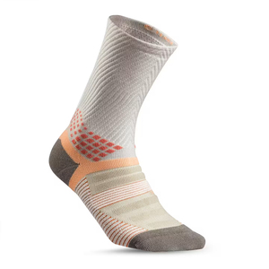 Mens Crew Sport <b>Socks</b> Striped Breathable Knitted Quick Dry Anti-Slip Summer Lightweight Cotton Polyester Spandex Mix - Product Image 4