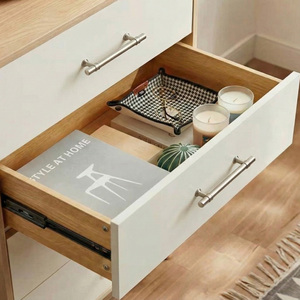 Poignée de meuble de bar moderne en alliage de zinc, finition brossée, écologique, durable, installation facile, pour tiroir, cuisine, salle de bain, chambre - Product Image 5