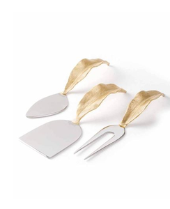 Brass <b>Cheese</b> <b>Set</b> Wedding and Party Usage Brass <b>Cheese</b> Knife <b>Sets</b> <b>Cheese</b> Tool Collection Stainless Steel <b>Cheese</b> Cutter Spreaders - Product Image 2